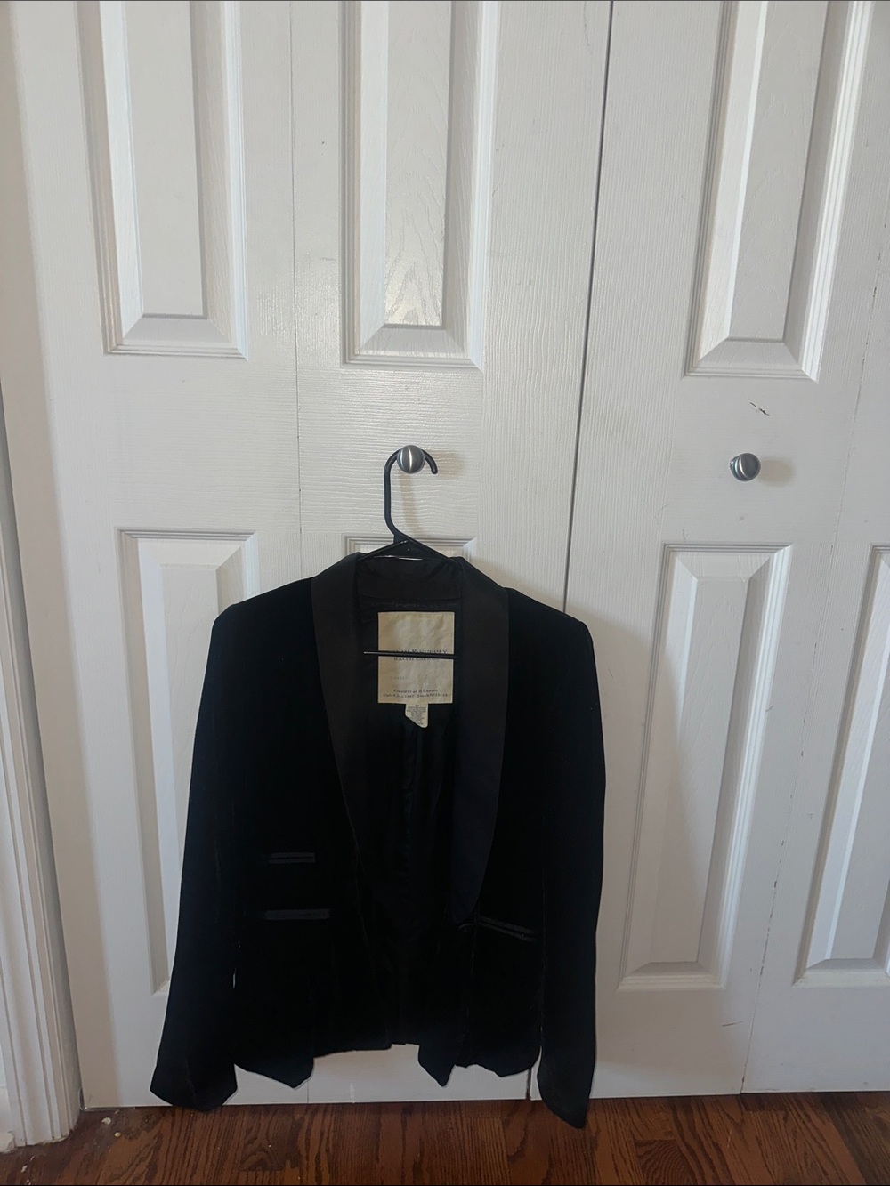 Ralph Lauren Black Velvet Blazer